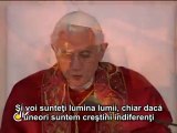 Papa către tinerii germani: Fiţi flăcări de speranţă!