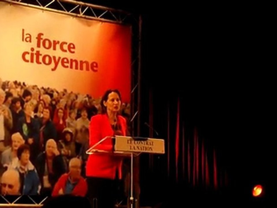 Ségolène Royal à Parempuyre 25sept11 ( pouvoir d'achat)