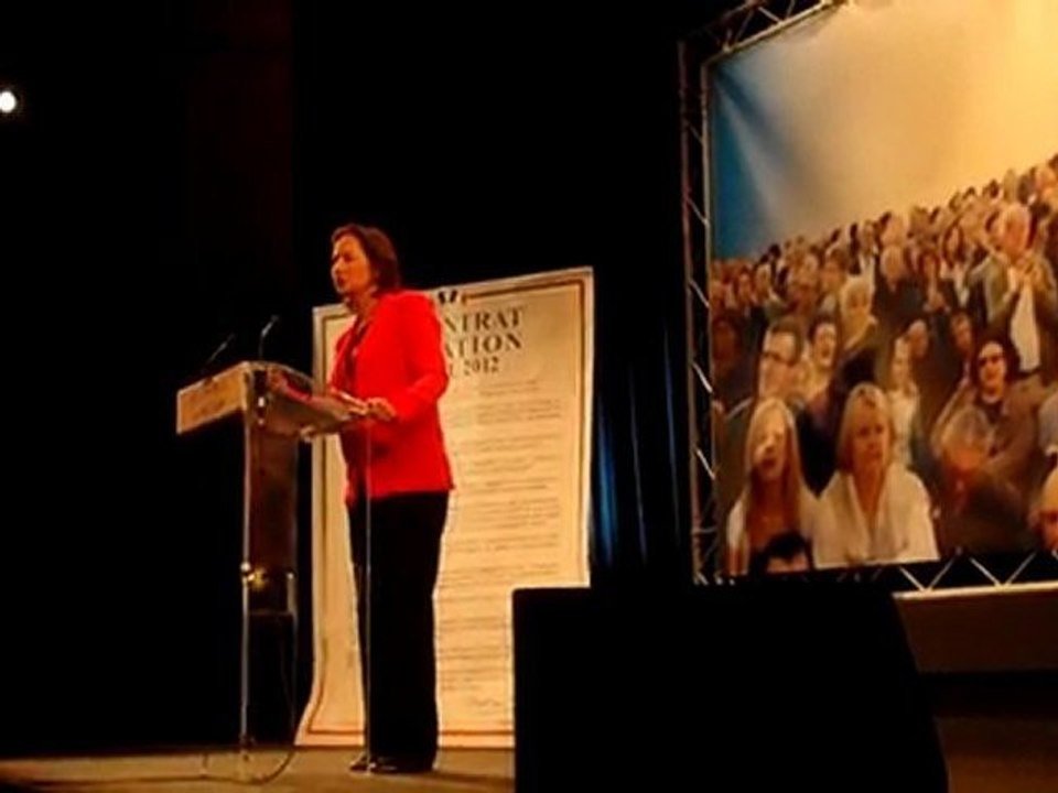 Ségolène Royal à Parempuyre 25sept11 ( la croissance verte )