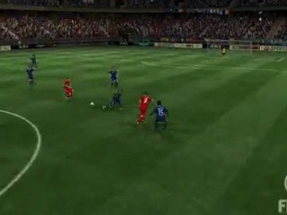 France - Angleterre : Action Lewel