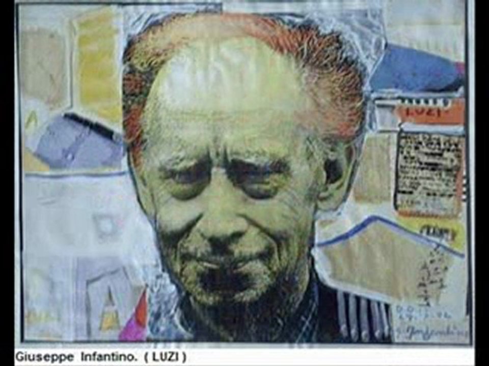 Charles Aznavour Les feuilles Mortes- LE FACCE dei Poeti - by Giuseppe INFANTINO mv-1