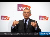 La SNCF change ses horaires