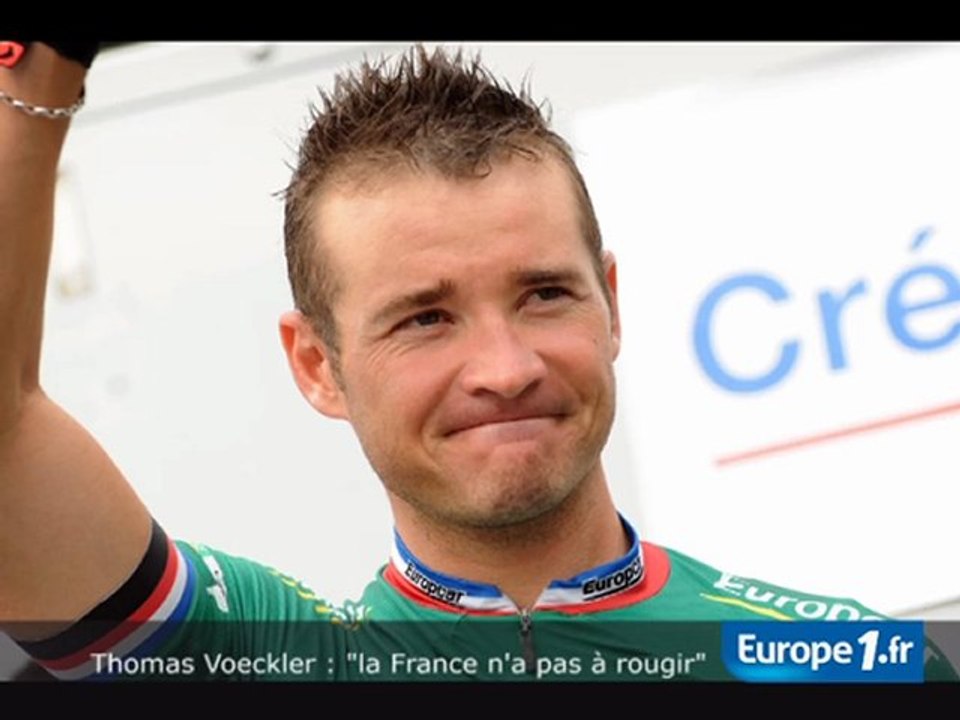 Voeckler : "la France n'a pas à rougir"