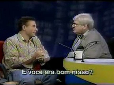 ENTREVISTA COM VAN DAMME. JÔ SOARES 11 E MEIA (SBT, 1995): PARTE 1