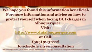 Albuquerque DUI Attorney Reveals the Top DUI Defense Strategies
