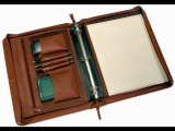 Personalized Leather Padfolios and Portfolios - Junior and Zippered Padfolios