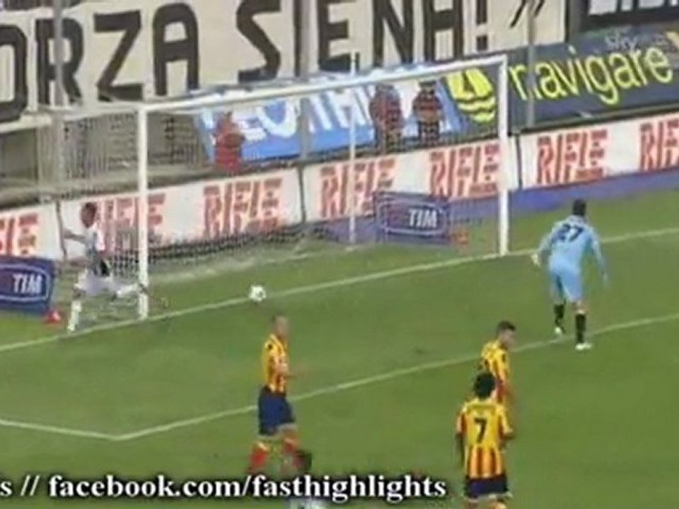 Vong 4 Serie A - Siena 3 0 Lecce (25.9.2011)