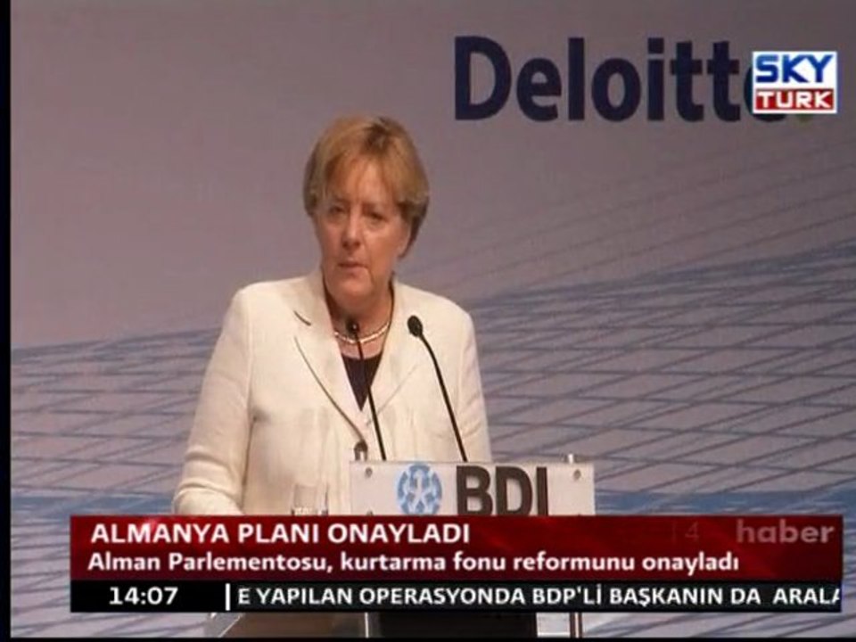 Almanya Planı Onayladı