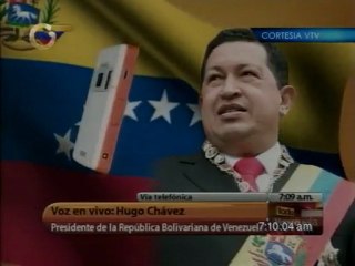 No oigan rumores: Presidente Chávez