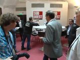 François Hollande face aux lecteurs de Sud Ouest