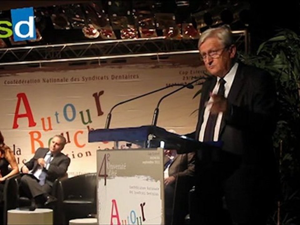 Le discours de Roland L'Herron prononcé devant Xavier Bertrand lors de l'Université d'été