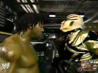 Goldust Dances with Booker T - Raw - 7/8/02