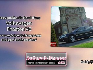 Essai Volkswagen Phaeton V8 - Autoweb-France