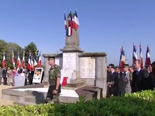 Le caporal Cyril LOUAISIL inscrit sur le monument aux morts de Ballots