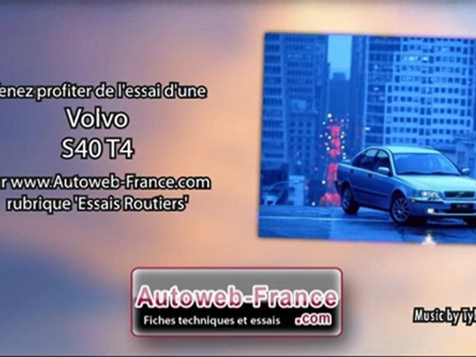 Essai Volvo S40 T4 - Autoweb-France