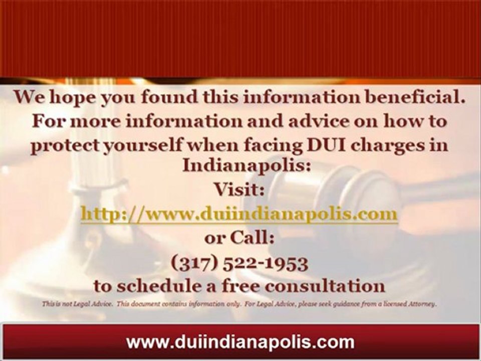 Indianapolis DUI Attorney Reveals the Top DUI Defense Strategies