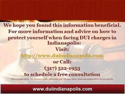 Indianapolis DUI Attorney Reveals the Top DUI Defense Strategies