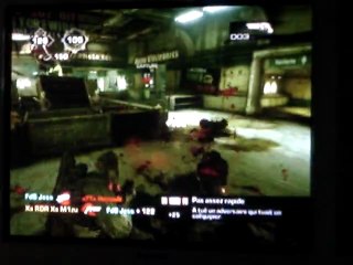 GEARS OF WAR 3 MATCH A MORT PAR EQUIPES  "mizu95590"  Numero 3