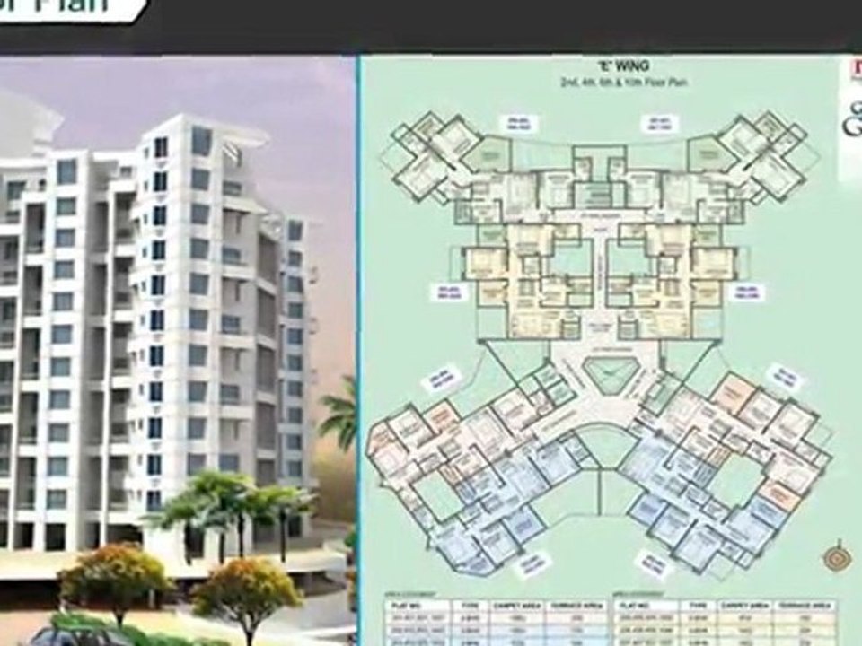 Paranjape Schemes Gloria Grace - 2 & 3 BHK luxurious terrace apartments kothrud pune