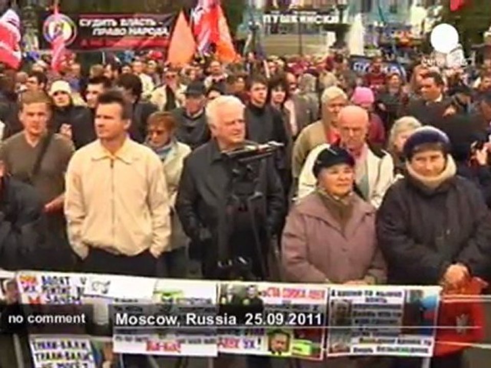 Manifestation anti-Poutine à Moscou - no comment