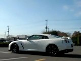 Mine's R35 New GT-R entering Tsukuba Circuit Time Attack