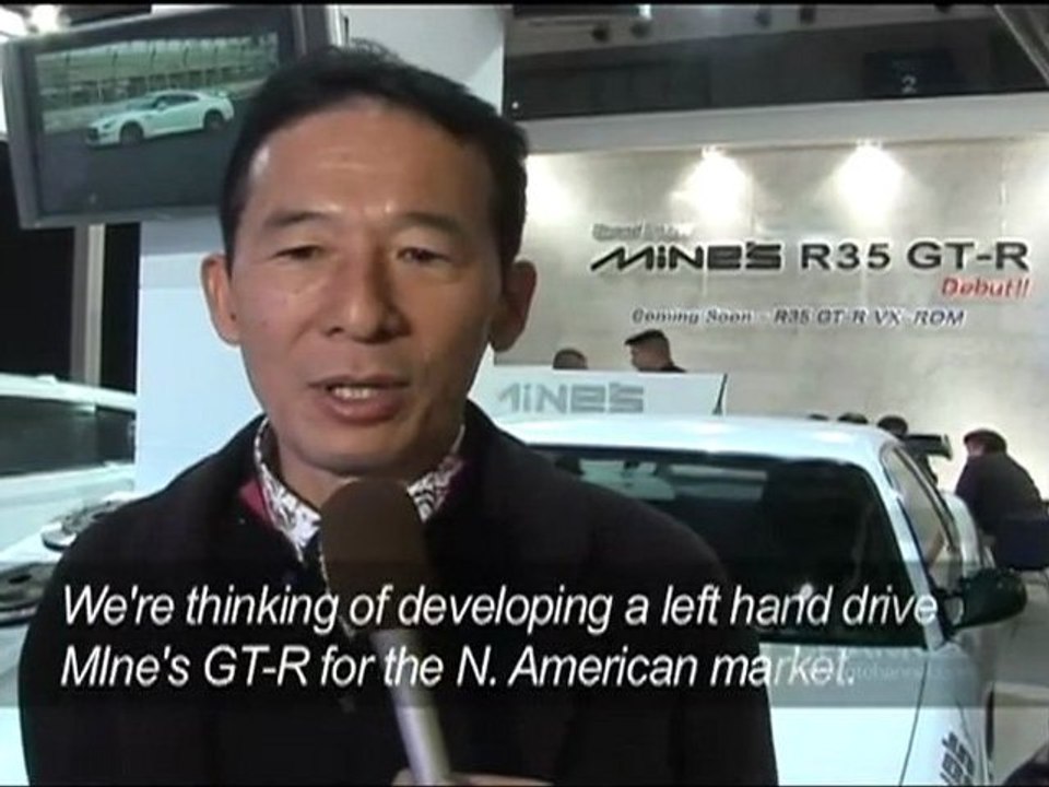 Mine's R35 GT-R - Tokyo Auto Salon 2008 Dai & Lisa 4