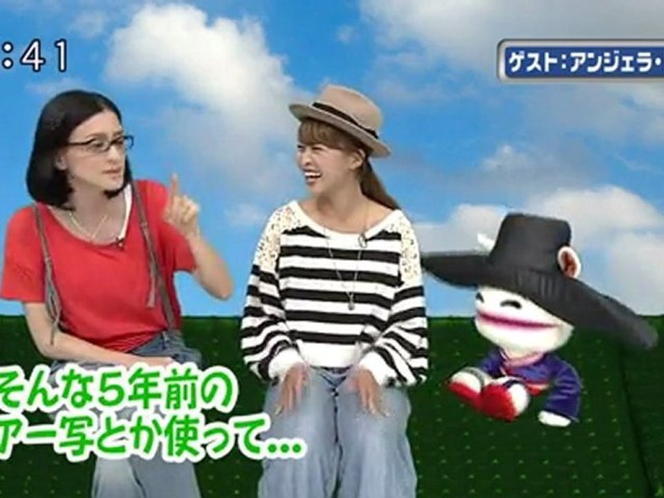 sakusaku 110926 2 ゲストは１年ぶりのアンジェラ・アキさんです 1/5