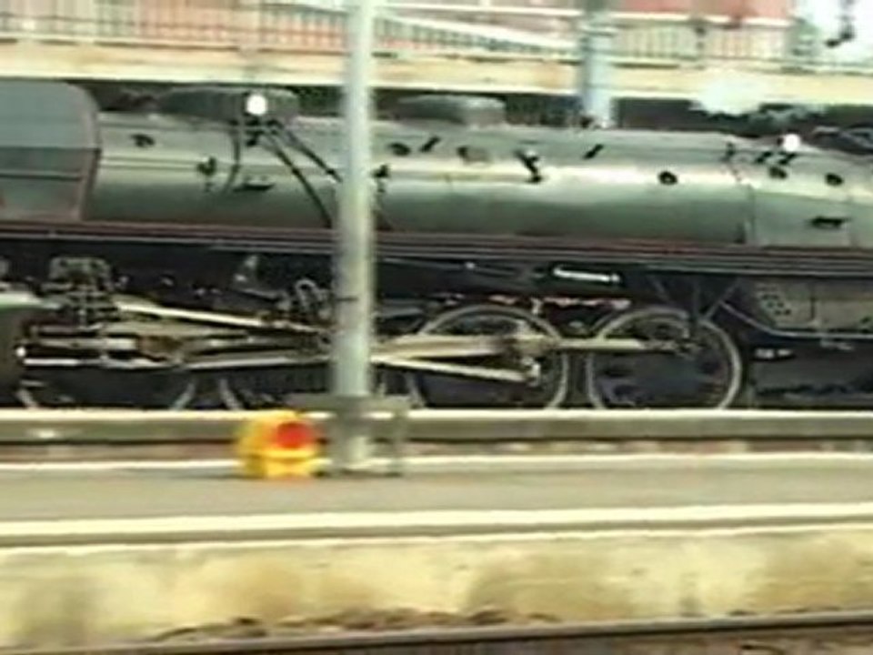 Arrivée en gare de Toulouse, septembre 2010