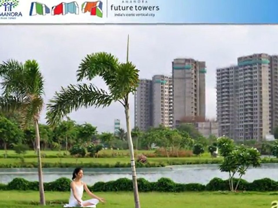 Amanora presents Future Towers - 3 & 4 BHK premium apartments in Hadapsar Pune