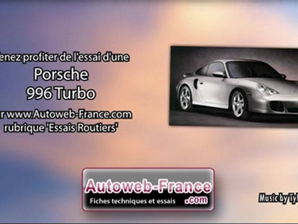 Essai Porsche 996 Turbo - Autoweb-France