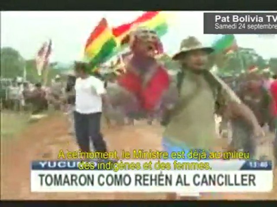 Bolivie: un ministre pris en otage par des indigènes