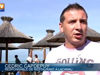 Beau temps : profiter de la plage à Lacanau