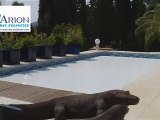 Arion Piscines : Piscine volet roulant immergé