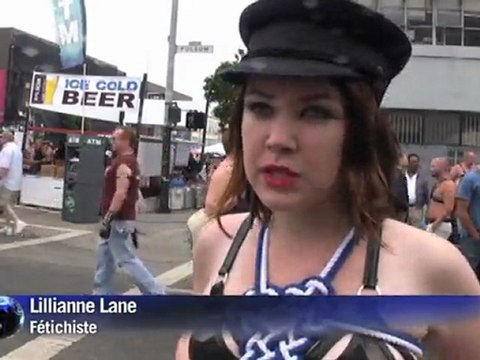 Les fétichistes du cuir dans les rues de San Francisco
