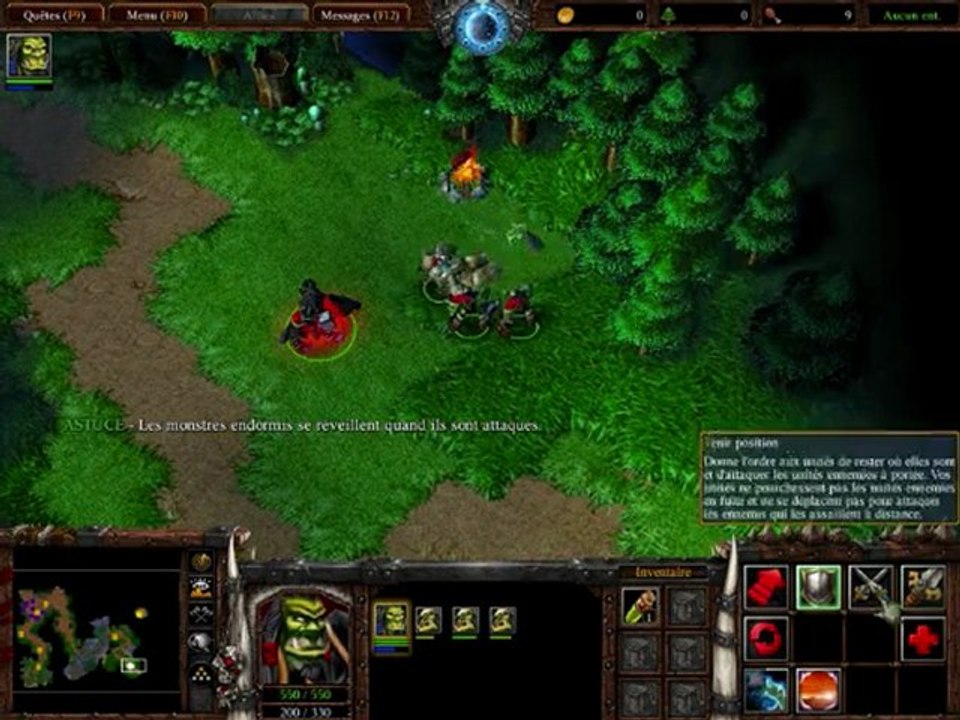 vidéo warcraft 3