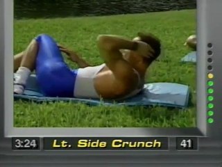 8 Dakikada Karın ve Kalça Yağlarınızı Yakın