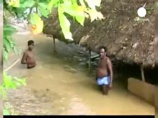 Enfin la baisse des pluies de mousson en Inde