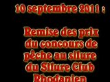 Silure Club Rhodanien : Remise des prix du concours silure du SCR