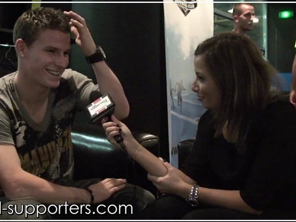 PSG : Interview de Kévin Gameiro par Marion Aydalot