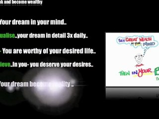 Think Yourself to Wealth 28- See your dream in your mind