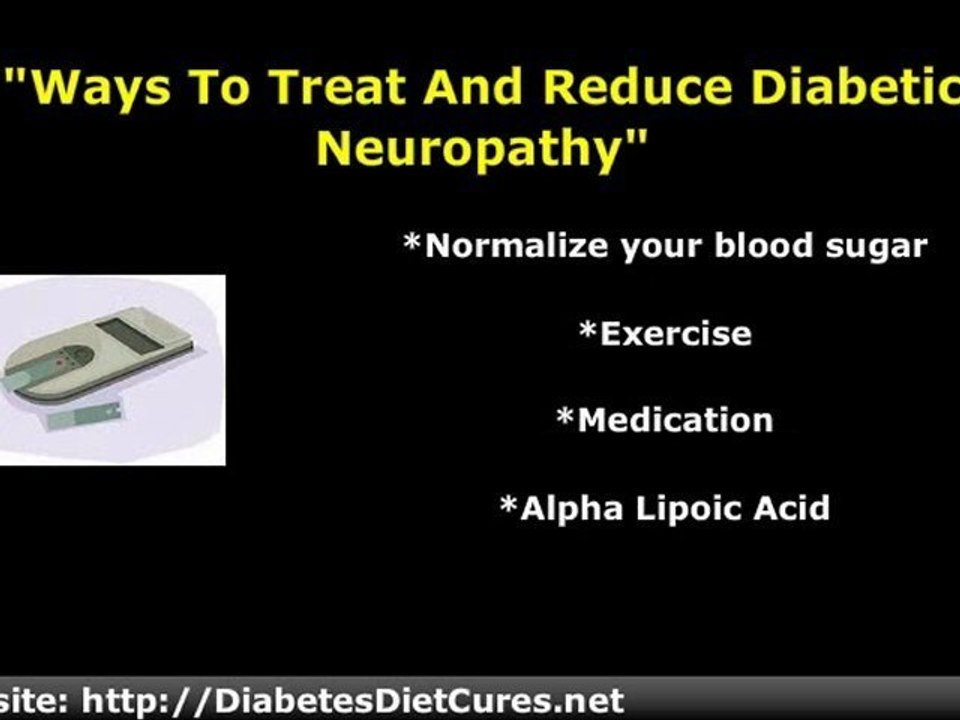 Diabetic Neuropathy & The Treatment Of Neuropathy Symptoms