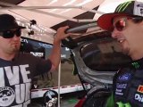 Ken Block X Games 17 - Testing - Interview by Vaughn Gittin Jr. Ford Racing TV