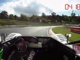 Toyota Nürburgring electric vehicle record setting lap - in car footage