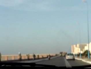 جيش الإحتلال المغربي يحاصر الداخلة المحتلة