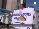 Cotton-buds demonstration in Paris - no comment