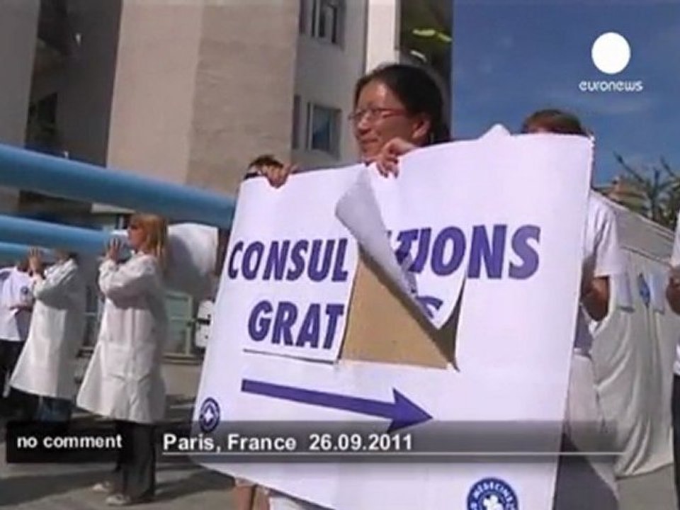 Manifestation de cotons-tiges à Paris - no comment