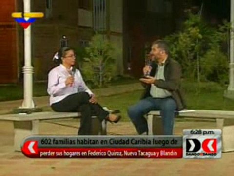Dando y Dando Entrevista al ministro Ricardo Molina desde Ciudad Caribia 26 09 2011 01_02