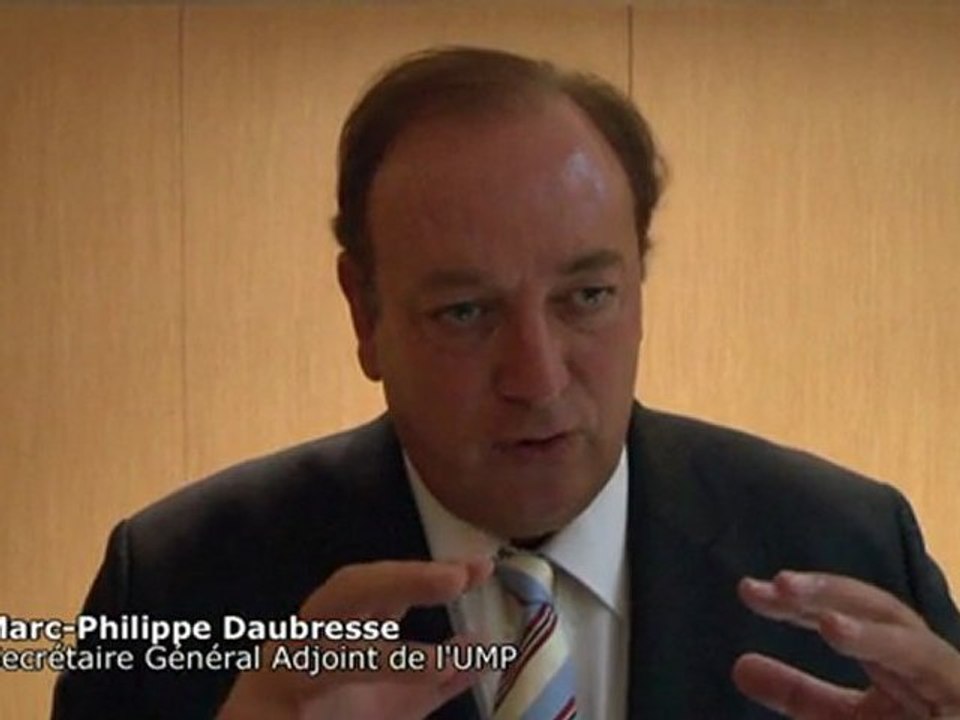UMP - Marc-Philippe Daubresse - Débats au PS