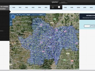 Open data 71 : démonstration de l'interface "citoyenne"
