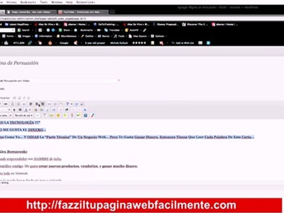 Como Agregar Videos A Tu Página Web Con Fazzil